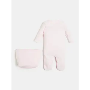 Baby romper Guess Interlock Overall image-1