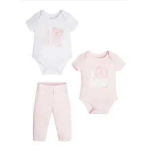 2-piece set body + baby girl pants Guess image-0