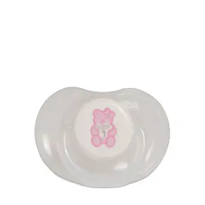 Schnuller-Set mit Deckel, Halter und Clip für Mädchen Guess