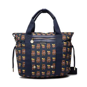 Baby girl laundry bag and mat Guess image-1