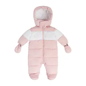 Gesteppter Baby-Strampler mit Kapuze Guess image-0
