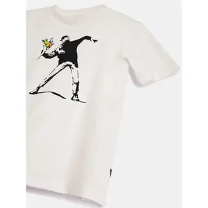 Child's T-shirt Guess BSC Flower Banksy image-4