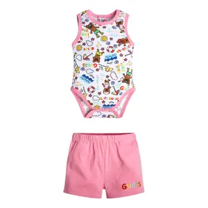 Set body + short léger bio bébé Guess image-1