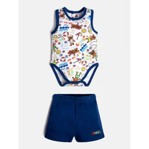 Set body + short léger bio bébé Guess image-2
