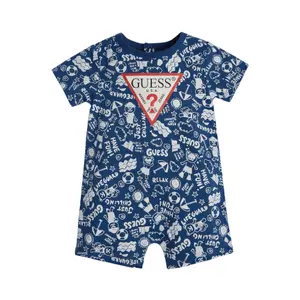 Short jersey jumpsuit baby boy Guess image-0