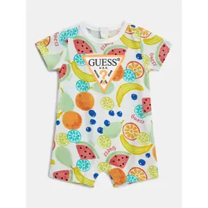 Short jersey jumpsuit baby boy Guess image-1
