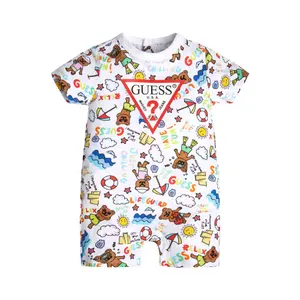 Short jersey jumpsuit baby boy Guess image-0