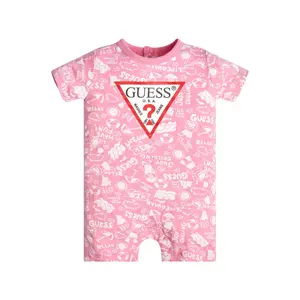 Short jersey jumpsuit baby boy Guess image-0