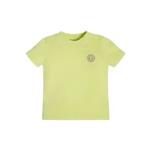 Organic cotton t-shirt baby boy Guess image-1