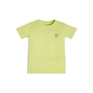 Organic cotton t-shirt baby boy Guess image-2