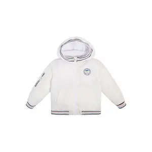 Baby girl hooded rain jacket Guess image-0