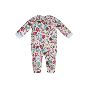 Baby boy jersey jumpsuit Guess image-1