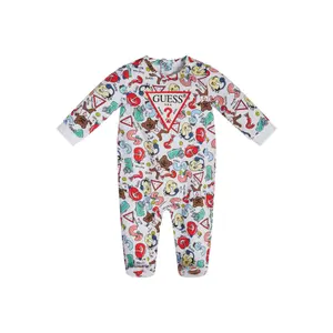 Baby boy jersey jumpsuit Guess image-0