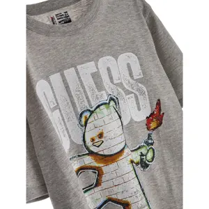 Child's T-shirt Guess BSC Molotov Teddy HTHR image-2