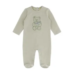 Baby boy jersey jumpsuit Guess image-0