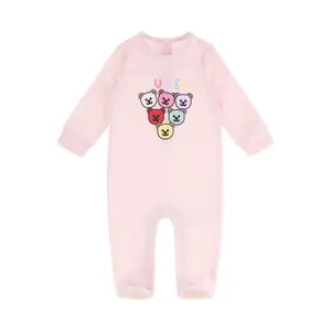 Baby girl jersey jumpsuit Guess image-0