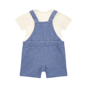 Set aus Strampelanzug und Latzhose, Baby, Guess image-1