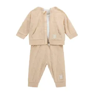 Ensemble sweartshirt,body et jogging bébé garçon Guess image-2