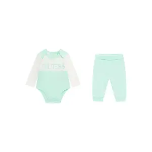 Baby bodysuit and pants set Guess image-0