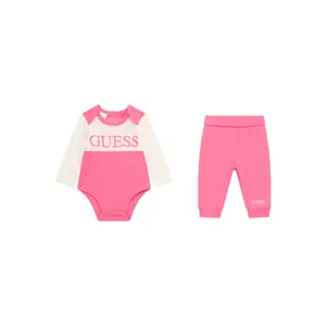 Baby bodysuit and pants set Guess image-0