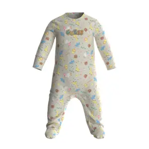 Baby romper Guess Interlock Overall image-0