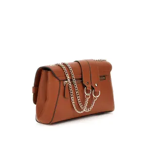 Skuldertaske til kvinder Guess Silvye Flap image-2