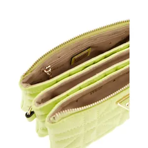 Mini borsa a mano a tre scomparti donna Guess Latona image-2