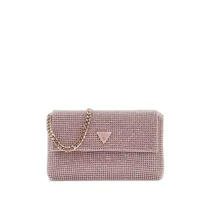 Bolso de mano con cierre de solapa y botón para mujer Guess Zalina image-0