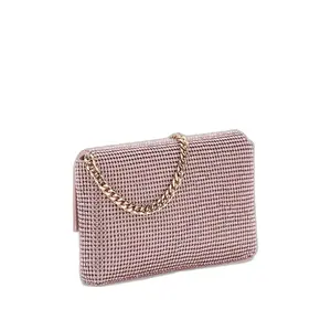 Bolso de mano con cierre de solapa y botón para mujer Guess Zalina image-1