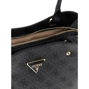 Women's faux leather shoulder bag Guess Meridian II image-5