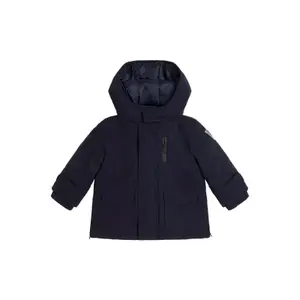 Baby-Parka für Jungen mit Kapuze aus Kunstfell Guess image-0