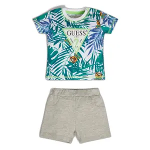 Baby boy t-shirt + shorts set Guess image-0