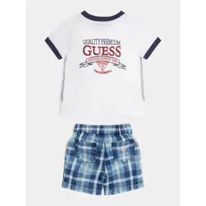 Baby boy shirt + shorts set Guess image-1