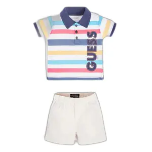 Baby boy polo + shorts set Guess image-0