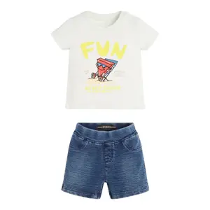 Baby boy polo + shorts set Guess image-0
