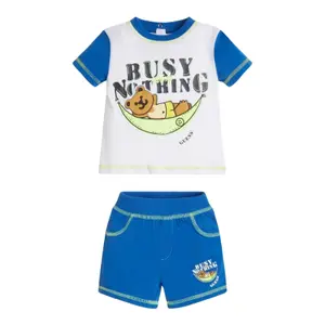 Baby boy t-shirt + shorts set Guess image-0