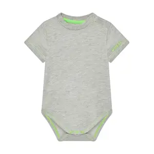 Baby boy overalls + bodysuit set Guess image-1