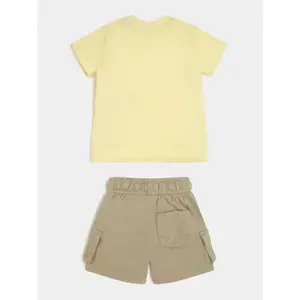 Baby boy t-shirt + pants set Guess image-1