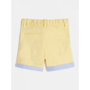 Baby boy satin chino shorts Guess Core image-1