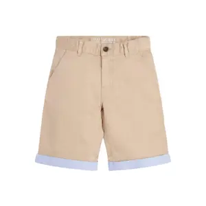 Baby boy satin chino shorts Guess Core image-0