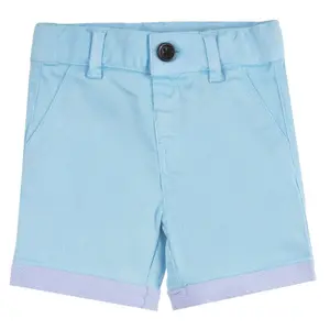 Baby boy satin chino shorts Guess Core image-0