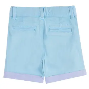 Baby boy satin chino shorts Guess Core image-1
