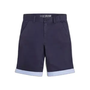 Baby boy satin chino shorts Guess Core image-0