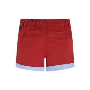 Baby boy chino shorts Guess Sateen image-0