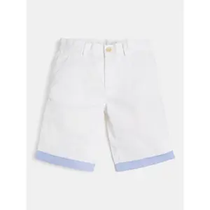 Baby boy chino shorts Guess Sateen image-1