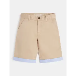 Baby boy chino shorts Guess Sateen image-1