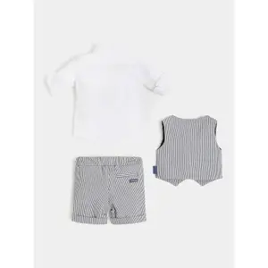 Set aus Anzugweste + Hemd + Bermuda-Shorts, Baby, Jungen Guess image-1