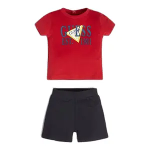 Baby boy t-shirt + shorts set Guess image-0