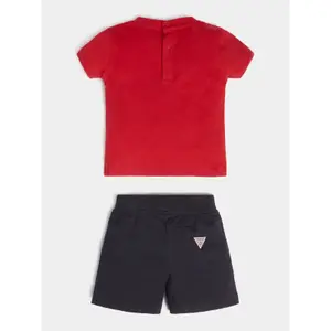 Baby boy t-shirt + shorts set Guess image-1