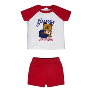 Baby boy t-shirt + shorts set Guess image-0